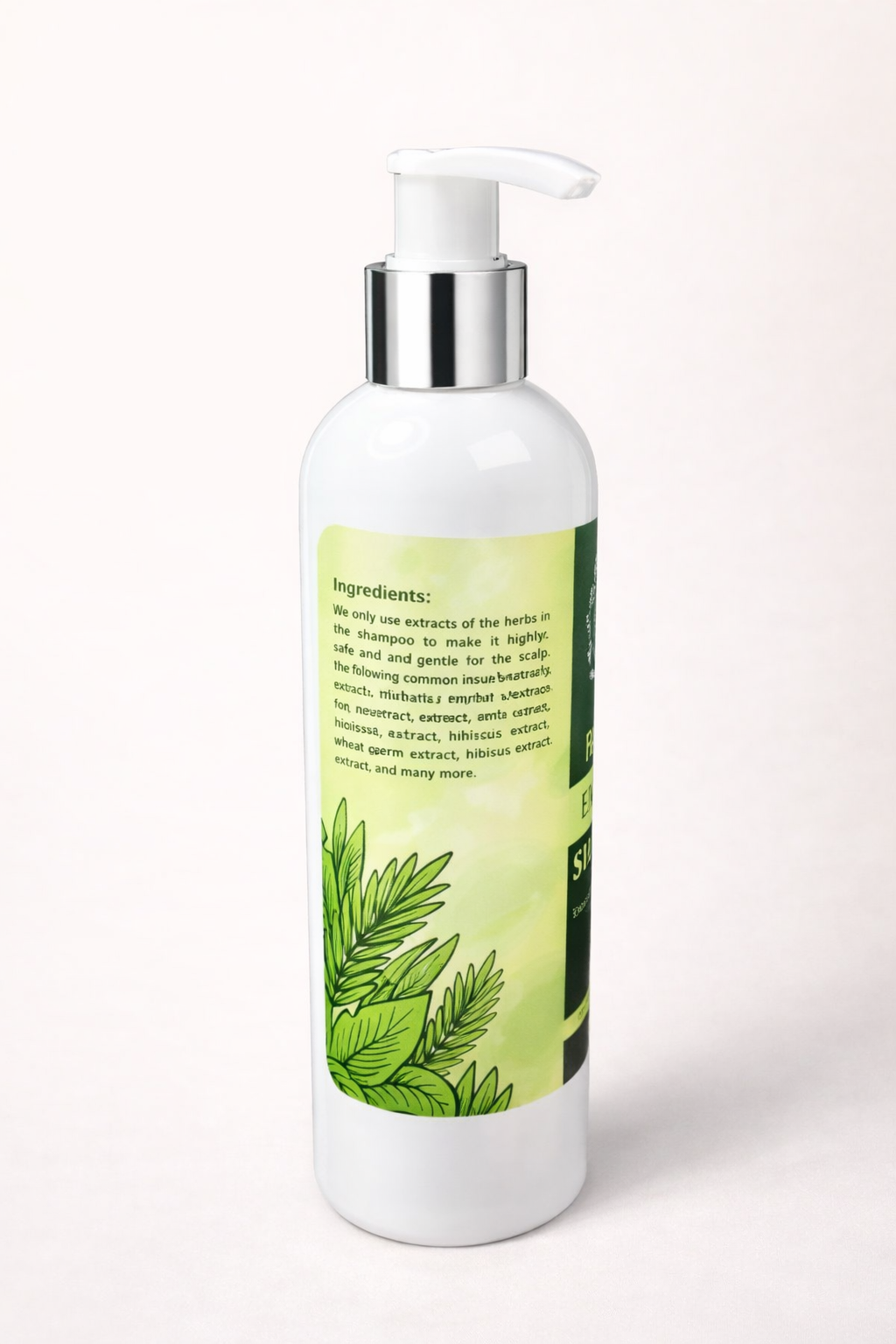 Herbal Extract Shampoo – Sulphate Free Hair Growth Formula