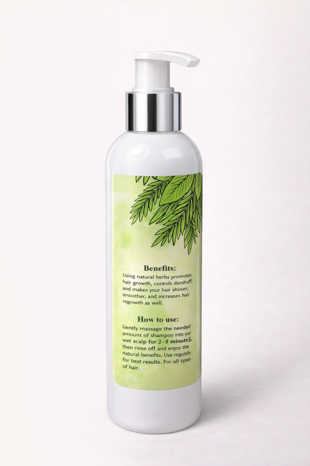 Herbal Extract Shampoo – Sulphate Free Hair Growth Formula
