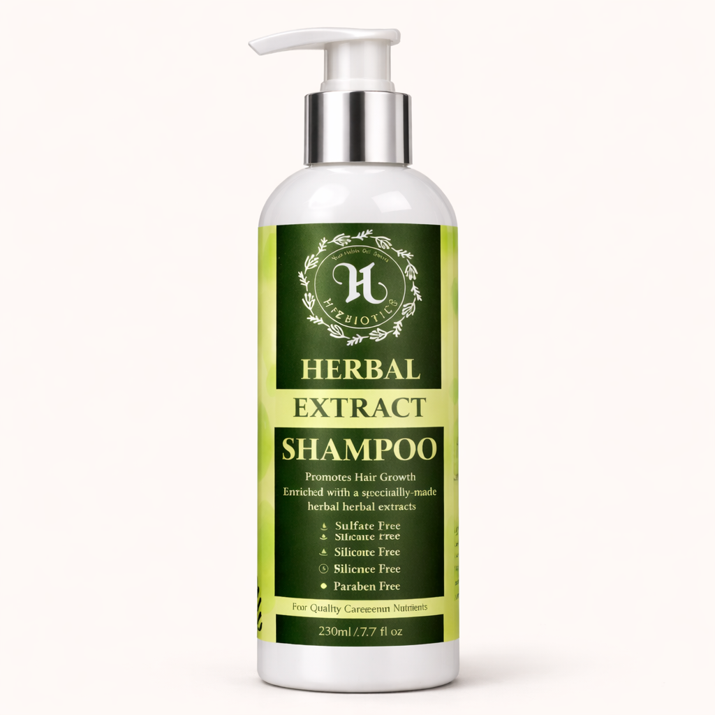 Herbal Extract Shampoo – Sulphate Free Hair Growth Formula